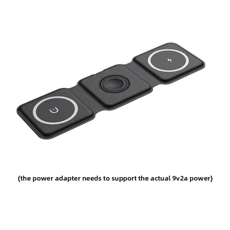 Cargador Inalámbrico Magnético 15W 3 en 1