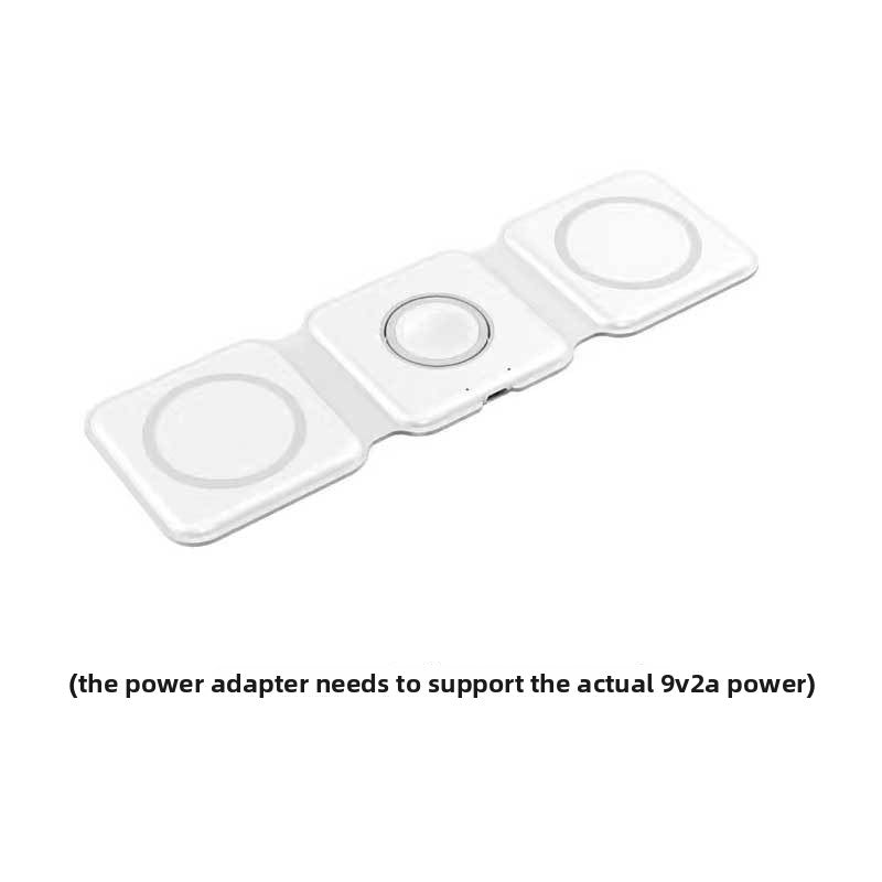 Cargador Inalámbrico Magnético 15W 3 en 1